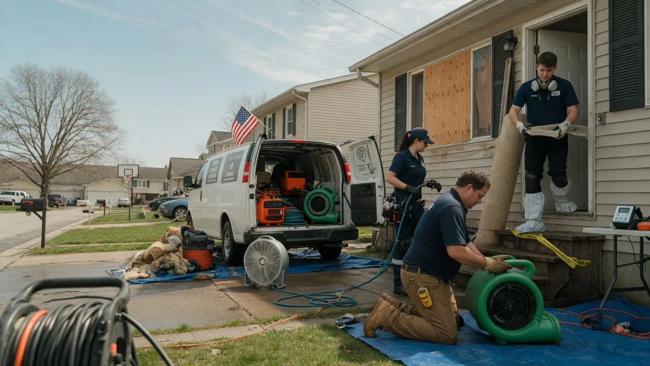 Water Damage Restoration in Jamestown, OH near me